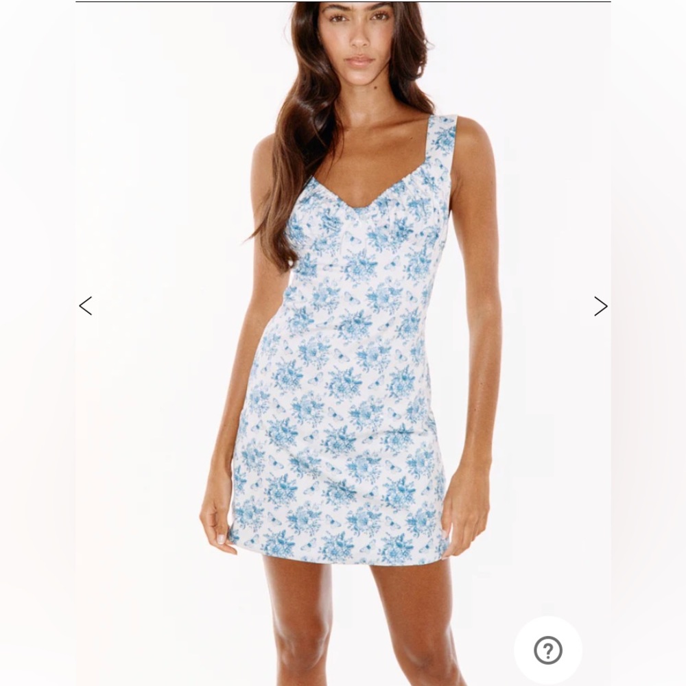 With Jean Cher Dress, Papillon Toile, S